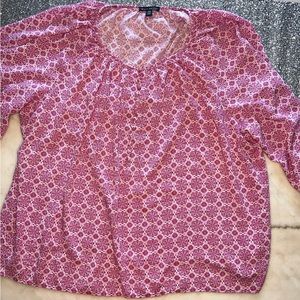 Willi Smith Pink Blouse (3X)